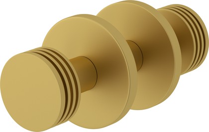 Вешалка для полотенцесушителя Сунержа Каньон, двойная, матовое золото 032-2010-0004
