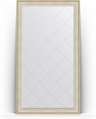 Зеркало Evoform Exclusive-G Floor 1130x2030 пристенное напольное, с гравировкой, в багетной раме 95мм, травлёное серебро BY 6363