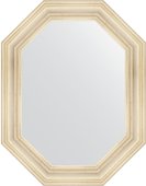 Зеркало Evoform Polygon 690x890 в багетной раме 99мм, травленое серебро BY 7211