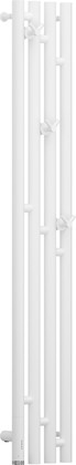 Полотенцесушитель электрический Сунержа Кантата 3.0 1200х159 левый, матовый белый 30-5846-1216