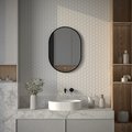Зеркало с окантовкой Defesto Aura 50x70, LED подсветка, сенсорный выключатель, нейтральный белый свет DF 2923S