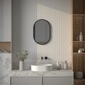 Зеркало с окантовкой Defesto Aura 40x60, LED подсветка, без выключателя, тёплый белый свет DF 2931