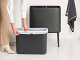 Мусорный бак Brabantia Bo Touch Bin 36л, тёмно-серый 233562