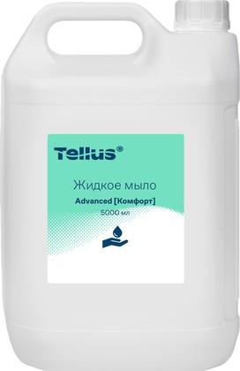 Жидкое мыло в канистре Tellus Комфорт, 5л, универсальное 409844