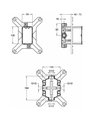 Скрытая монтажная часть для смесителя Jacob Delafon Modulo 98699D-NF