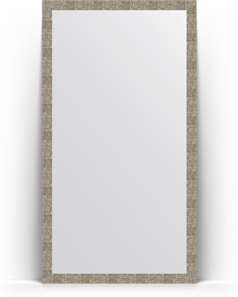 Зеркало Evoform Definite Floor 1080x1970 пристенное напольное, в багетной раме 70мм, соты титан BY 6018