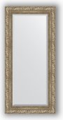 Зеркало Evoform Exclusive 550x1150 с фацетом, в багетной раме 85мм, виньетка античное серебро BY 3487