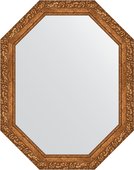 Зеркало Evoform Polygon 750x950 в багетной раме 85мм, виньетка бронзовая BY 7148