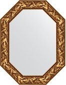 Зеркало Evoform Polygon 680x880 в багетной раме 99мм, византия золото BY 7223