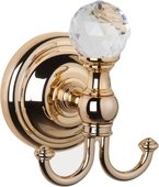 Крючок для полотенца TW Crystal, с кристаллом swarovski, золото TWCR016oro-new sw