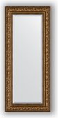 Зеркало Evoform Exclusive 600x1400 с фацетом, в багетной раме 109мм, виньетка состаренная бронза BY 3531