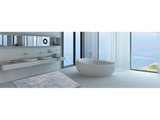 Коврик для ванной Grund Calo, 60x60см, хлопок, светло-серый 2576.64.7271