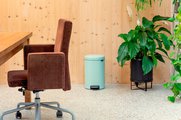 Мусорный бак с педалью Brabantia NewIcon 12л, мятно-голубой 233906
