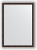 Зеркало Evoform Definite 480x680 в багетной раме 28мм, витой махагон BY 0624
