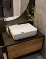 Смеситель для раковины AQUAme Como, высокий, хром AQM6514CR