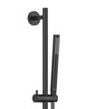 Душевой гарнитур Aquatek Европа 650, 1jet, чёрный матовый AQ2012MB