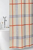 Штора для ванны Grund Fabric 180x200см текстильная, с кольцами 12шт, бежевая 3013.98.138