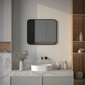 Зеркало с окантовкой Defesto Aura 70x60, LED подсветка, ИК-выключатель, тёплый белый свет DF 2976RH