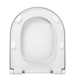 Сиденье для унитаза Haro Lota, быстросъёмное, микролифт, белое 548840