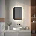 Зеркало с окантовкой Defesto Aura 50x70, LED подсветка, без выключателя, нейтральный белый свет DF 2964