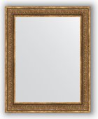 Зеркало Evoform Definite 830x1030 в багетной раме 101мм, вензель бронзовый BY 3287