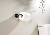 Держатель туалетной бумаги Aquatek Классик, чёрный матовый AQ4508MB