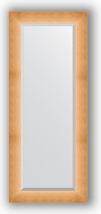 Зеркало Evoform Exclusive 560x1360 с фацетом, в багетной раме 87мм, травлёное золото BY 1161