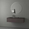 Зеркало Evoform Ledshine d100, с подсветкой, нейтральный белый свет, сенсорный выключатель BY 2627