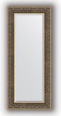 Зеркало Evoform Exclusive 590x1390 с фацетом, в багетной раме 101мм, вензель серебряный BY 3527