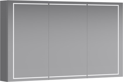 Зеркальный шкаф Aqwella Simplex 1200x700, подсветка, выключатель, регулятор освещённости SLX0412