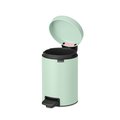 Мусорный бак с педалью Brabantia NewIcon 3л, мятно-голубой 233869