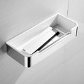 Полка для душа Aquatek со стеклоочистителем, хром AQ4966CR