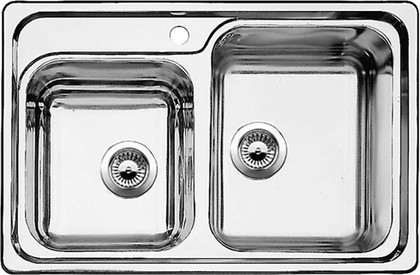 Кухонная мойка Blanco Classic 8, без крыла, полированная сталь 507543