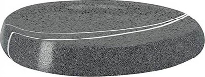 Мыльница Kleine Wolke Stones Dunkelgrau полирезин, серый 5080912853