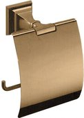 Держатель для туалетной бумаги Colombo Portofino, с крышкой, бронза B3291.bronze