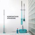 Швабра Hausmann Dry Hands Compact с механизмом отжима и нанопокрытием HM-62NA