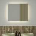 Зеркало с фацетом Defesto Glow 70x60, LED подсветка, ИК-выключатель, нейтральный белый свет DF 2506RH