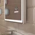 Зеркало Vigo Geometry Media Voice 1200x700 LED-подсветка, подогрев, голосовое управление, Bluetooth, дата, время 052