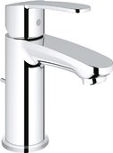 Смеситель однорычажный с донным клапаном для раковины, хром Grohe EUROSTYLE Cosmopolitan 23037002
