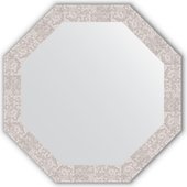 Зеркало Evoform Octagon 730x730 в багетной раме 70мм, соты алюминий BY 3747