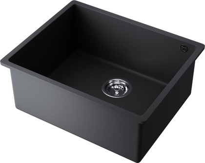 Кухонная мойка Omoikiri Bosen 54-U-BL, Tetogranit, чёрный 4993161