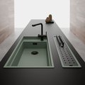 Кухонная мойка Omoikiri Kinaru Pro 86-U/I-GB Artceramic, графит 4997027