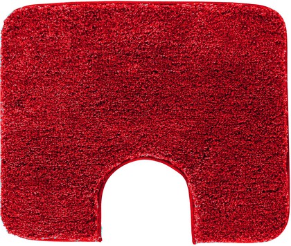 Коврик для туалета Grund Lex, 60x50см, полиакрил, красный 2770.06.4007