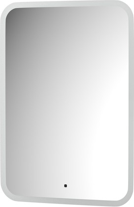 Зеркало с матированием и LED-подсветкой Defesto, 21W, 50x70см, ИК-выключатель, тёплый белый свет DF 3814R