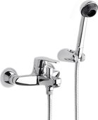 Смеситель однорычажный для ванны с душевым гарнитуром, хром Roca Victoria 5A0125C02
