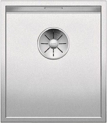 Кухонная мойка Blanco Zerox 340-U, отводная арматура, матовая сталь 521556