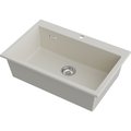 Кухонная мойка Omoikiri Omishima 76 CR Matt Natceramic, врезной монтаж, cream матовый 4997554