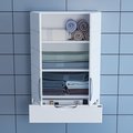 Шкаф Санта Родос 600x900x300, подвесной, белый 406003