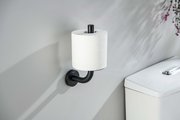 Держатель туалетной бумаги Aquatek Оберон для запасного рулона, чёрный матовый AQ4207MB