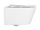 Крышка-сиденье Aquatek AQ5026-00 Soft-close, быстросъёмное, тонкое, белый